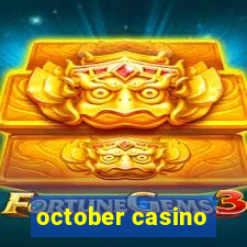 october casino