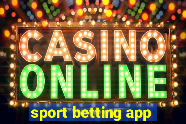 sport betting app