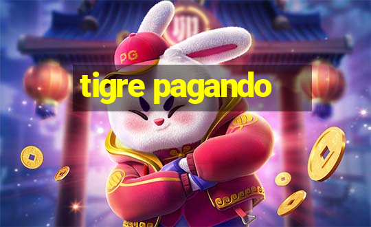 tigre pagando