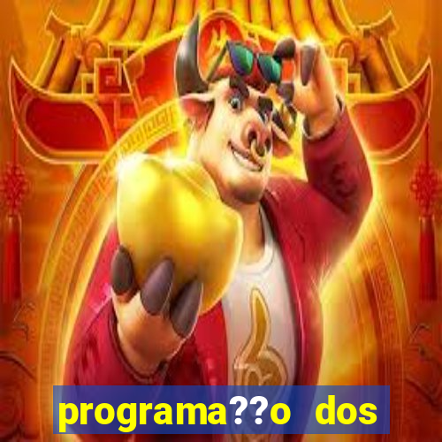 programa??o dos jogos de futebol