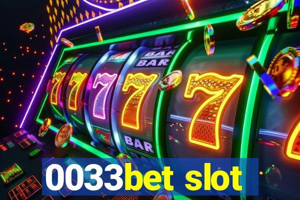 0033bet slot