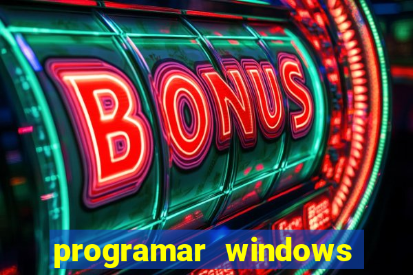 programar windows para desligar