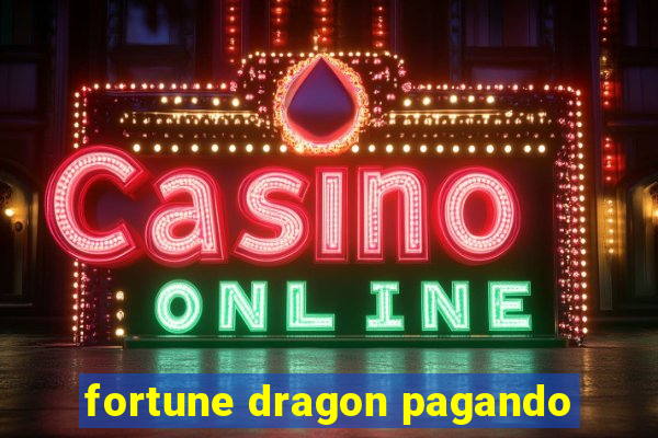 fortune dragon pagando