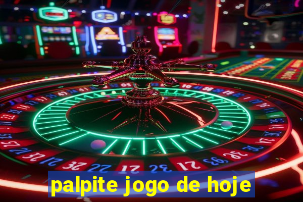 palpite jogo de hoje