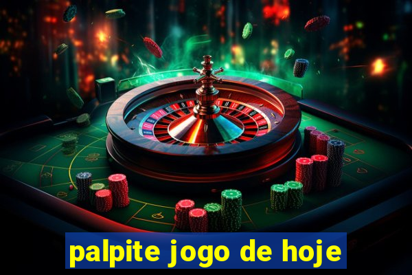 palpite jogo de hoje