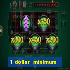 1 dollar minimum deposit casino australia