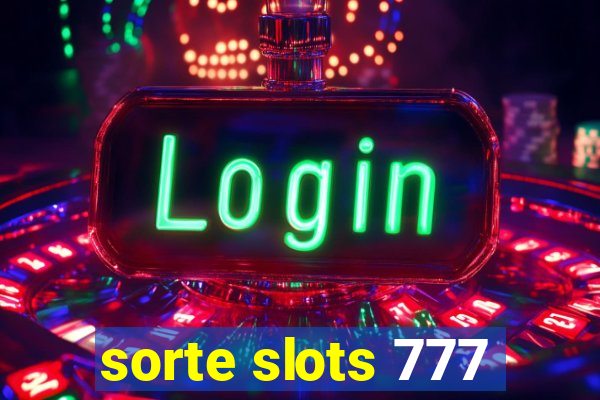 sorte slots 777