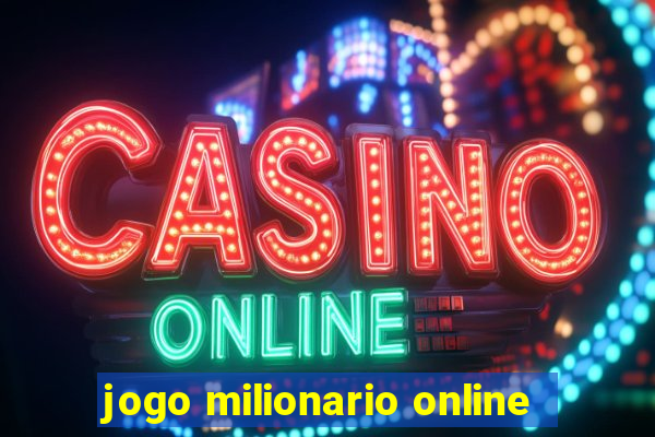 jogo milionario online