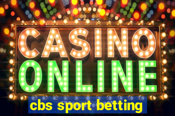 cbs sport betting