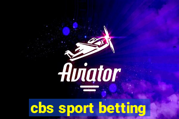 cbs sport betting