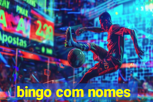 bingo com nomes