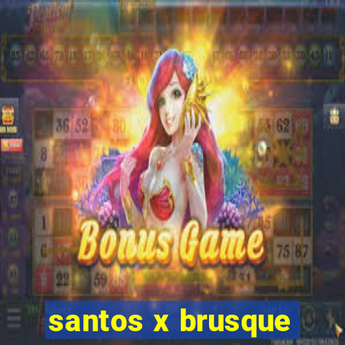 santos x brusque