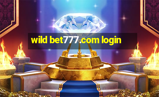 wild bet777.com login