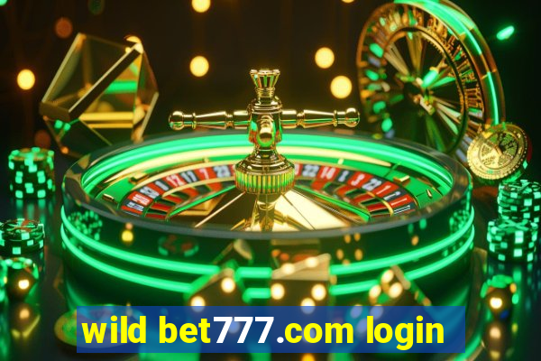 wild bet777.com login