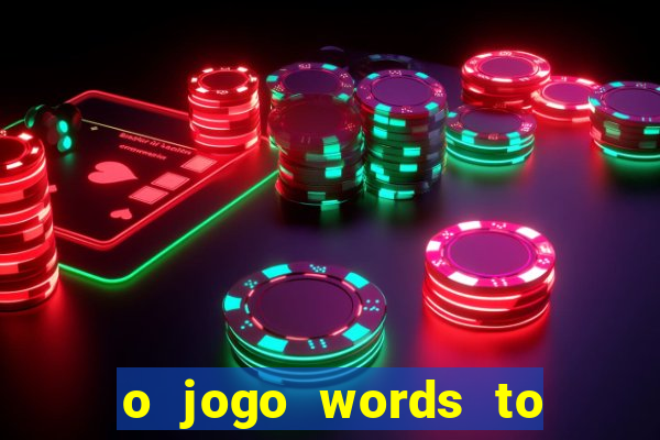 o jogo words to win paga mesmo