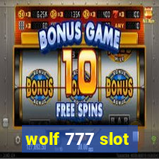 wolf 777 slot