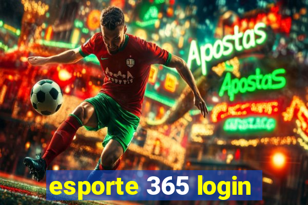 esporte 365 login