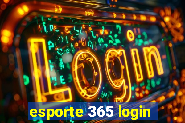 esporte 365 login