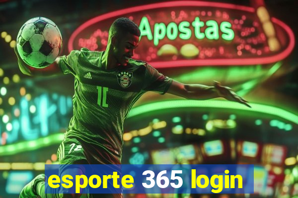 esporte 365 login