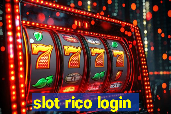 slot rico login