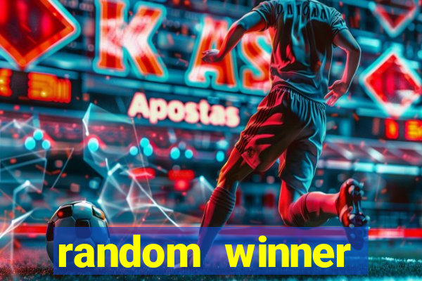 random winner triple play slot