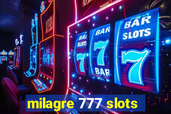 milagre 777 slots