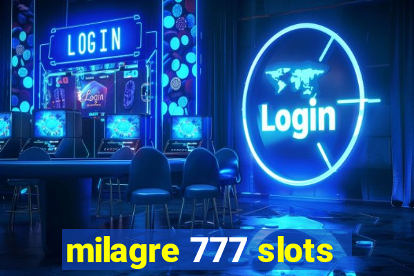 milagre 777 slots