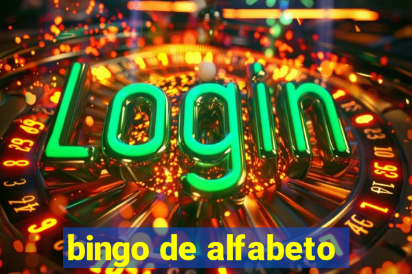 bingo de alfabeto