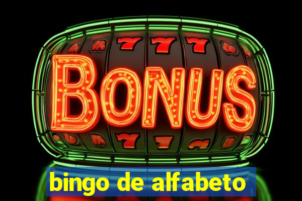 bingo de alfabeto