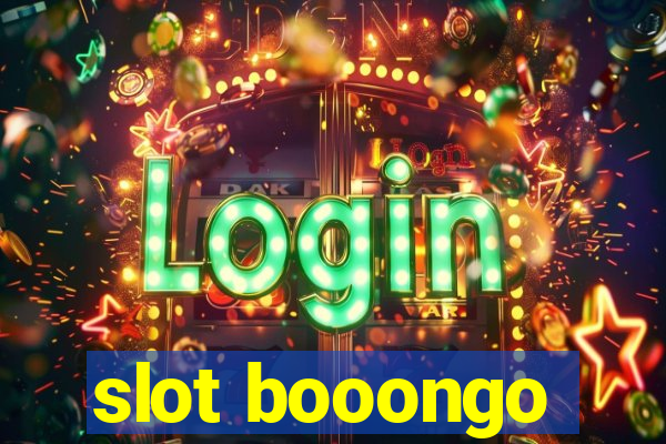 slot booongo