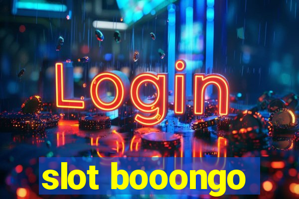 slot booongo