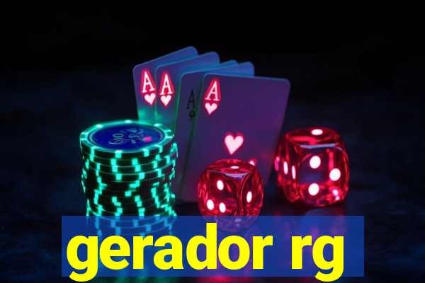 gerador rg