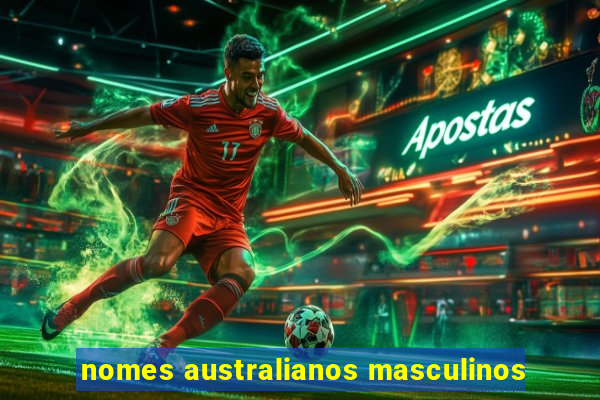 nomes australianos masculinos