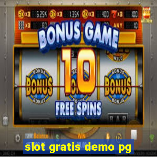 slot gratis demo pg