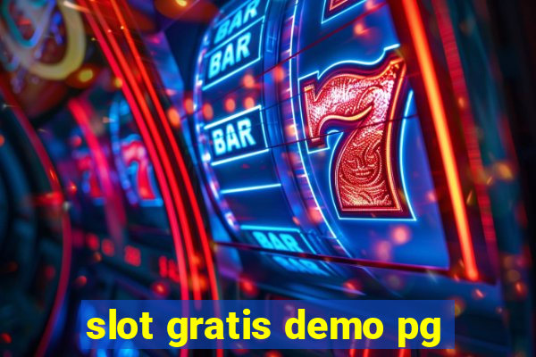 slot gratis demo pg