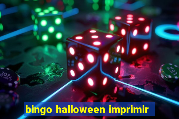 bingo halloween imprimir