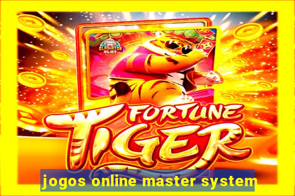 jogos online master system