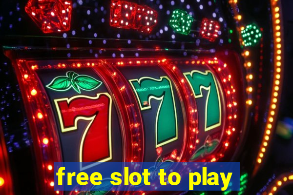 free slot to play