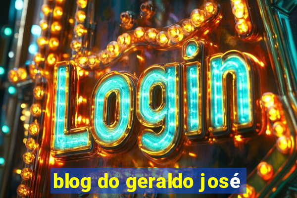 blog do geraldo josé