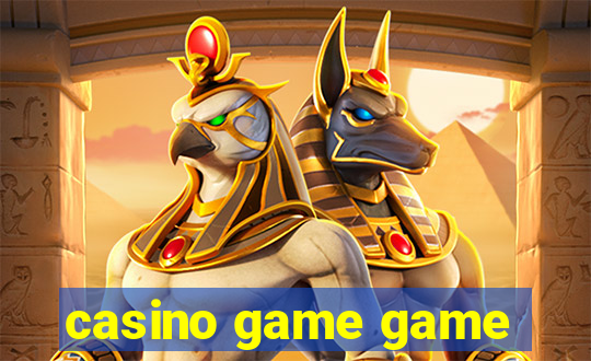 casino game game