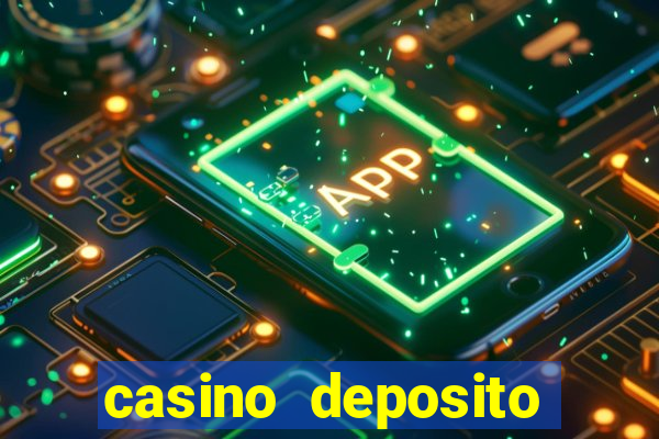 casino deposito cartao de credito