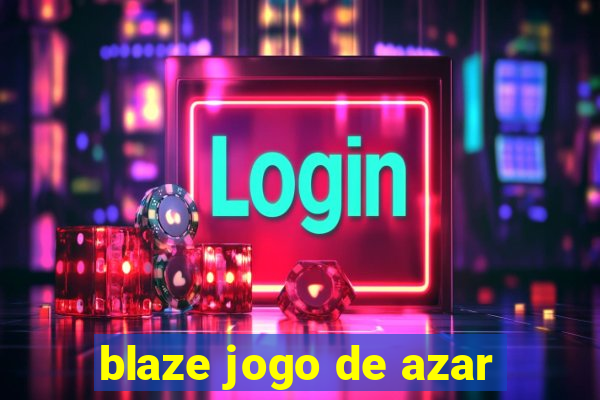 blaze jogo de azar