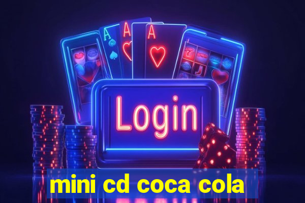 mini cd coca cola