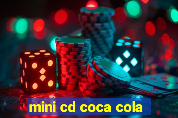 mini cd coca cola