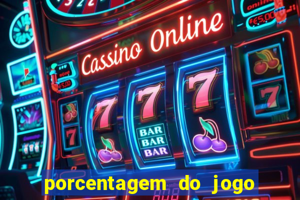 porcentagem do jogo fortune tiger