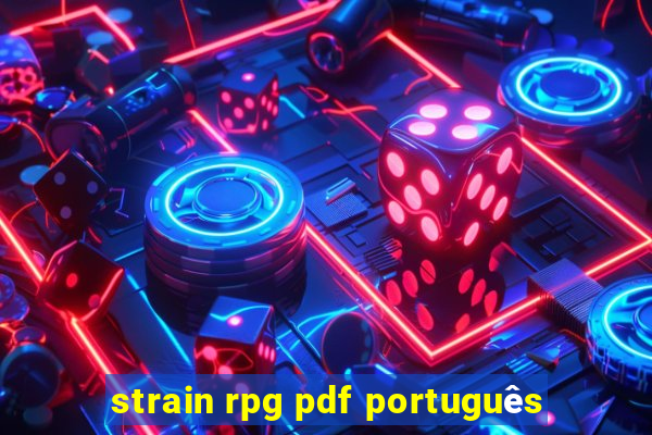 strain rpg pdf português