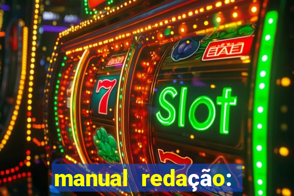 manual redação: folha pdf