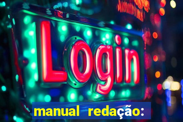 manual redação: folha pdf