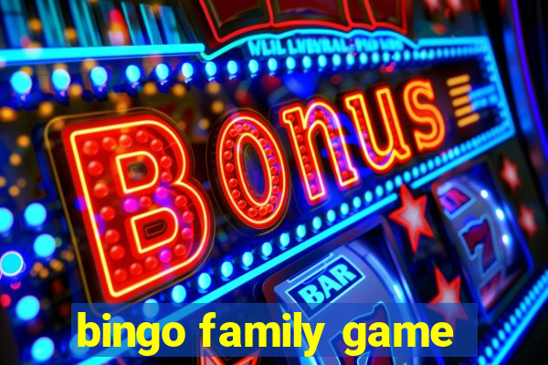 bingo family game