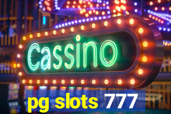 pg slots 777